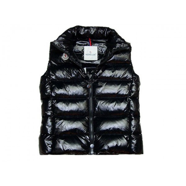 Moncler Donna Giù Gilet Nero Presa M71 Moncler Donna Giù Gilet Nero Presa M71